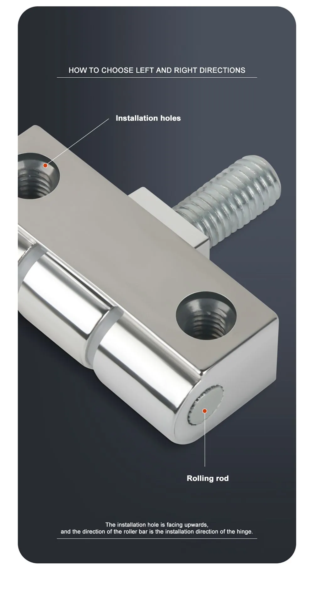 Electric Industry Cabinet Removable Hinge