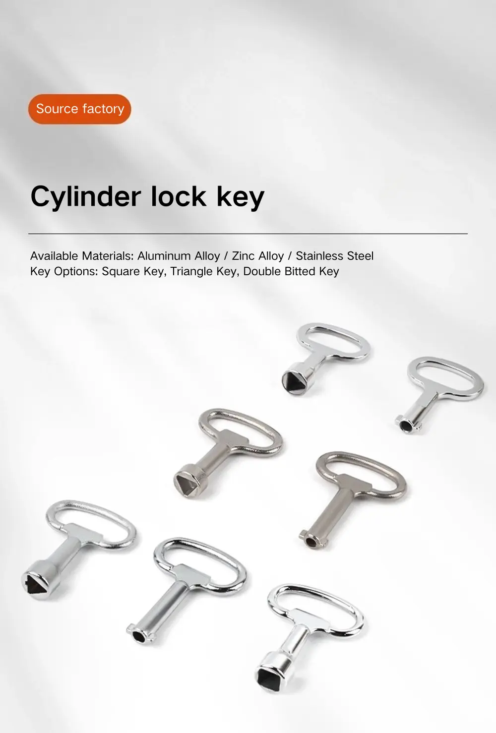 Stainless Steel Triangle Key