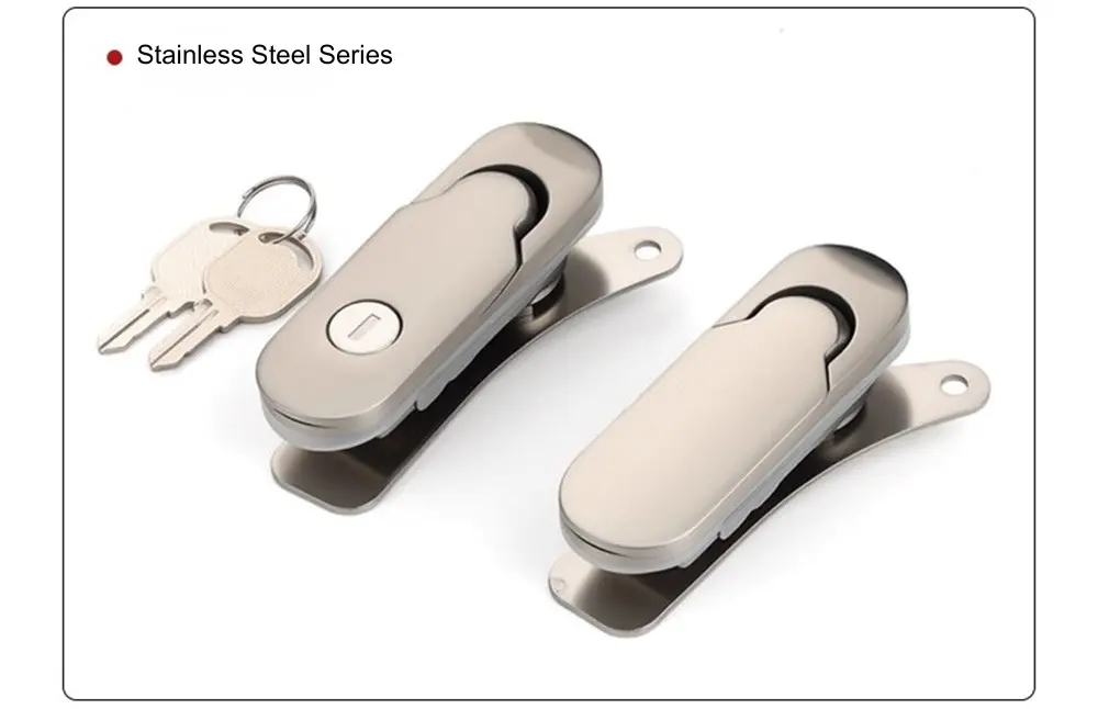 Flat Lock For Small Electrical Boxes